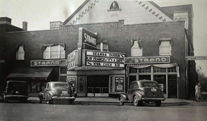 Strand Theatre - Strand Theatre - Tecumseh Photo By Al Johnson 1940  (newer photo)